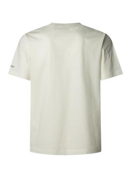 T-shirt Pepe Jeans Talbot weiß für Herren