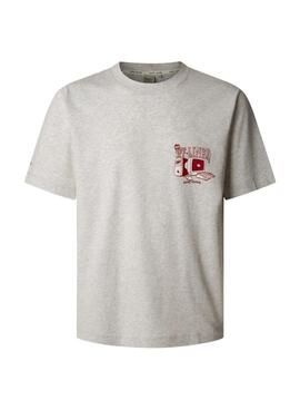 T-shirt Pepe Jeans Presth grau für Herren