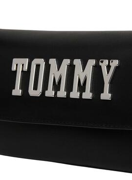 Handtasche Tommy Jeans Everywhere Flap Schwarz für Damen