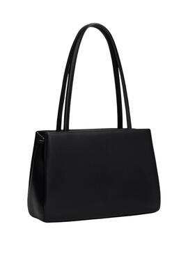 Handtasche Tommy Jeans American Cool Tote Schwarz für Damen