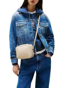 Handtasche Tommy Jeans Must Camera beige für Damen