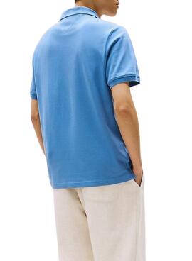 Tommy Jeans Basic Polo in Blau für Herren.