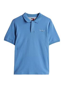 Tommy Jeans Basic Polo in Blau für Herren.