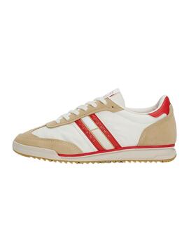 Turnschuhe Tommy Jeans Retro Runner weiß für Damen