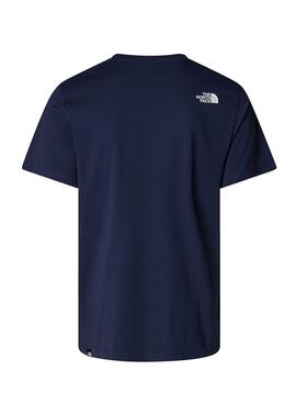 T-Shirt The North Face Easy in Marineblau für Herren