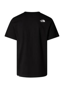 T-Shirt The North Face Easy schwarz für Herren