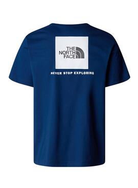 T-Shirt The North Face NSE Box blau für Herren