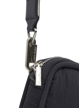 Tasche Pepe Jeans Brianae Blossom schwarz für Damen