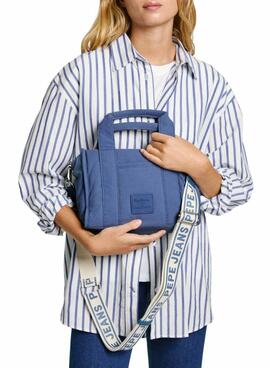 Tasche Pepe Jeans Zadie blau für Damen