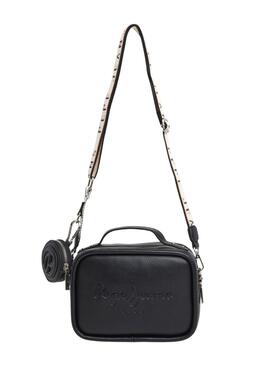 Handtasche Pepe Jeans Bassy Main Schwarz für Damen.