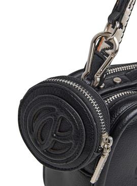 Handtasche Pepe Jeans Bassy Main Schwarz für Damen.