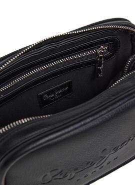Handtasche Pepe Jeans Bassy Main Schwarz für Damen.