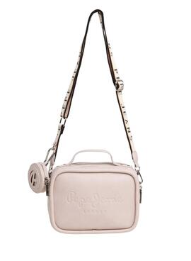 Handtasche Pepe Jeans Bassy Main beige für Damen