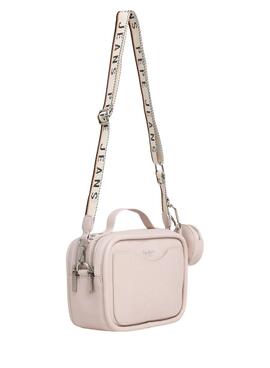 Handtasche Pepe Jeans Bassy Main beige für Damen