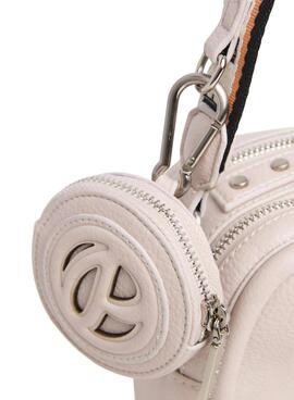 Handtasche Pepe Jeans Bassy Main beige für Damen