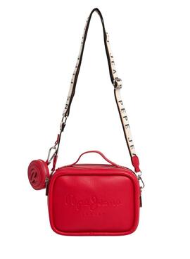 Handtasche Pepe Jeans Bassy Main Rot für Damen