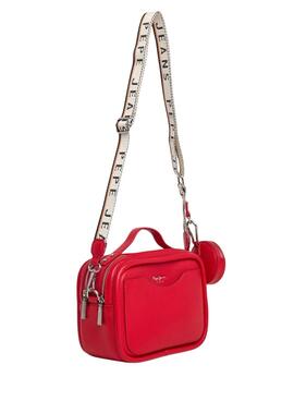 Handtasche Pepe Jeans Bassy Main Rot für Damen