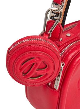 Handtasche Pepe Jeans Bassy Main Rot für Damen