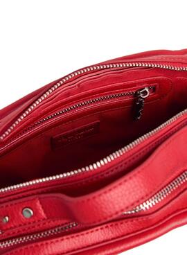 Handtasche Pepe Jeans Bassy Main Rot für Damen