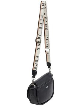 Handtasche Pepe Jeans Crisha schwarz für Damen