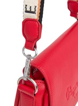 Handtasche Pepe Jeans Crisha in Rot für Damen.