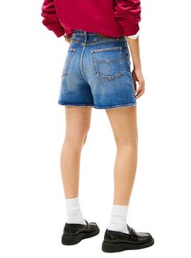 Bermudas Tommy Jeans Mom Denim für Damen