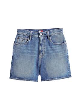 Bermudas Tommy Jeans Mom Denim für Damen