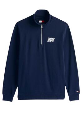 Tommy Jeans Bubble Sweatshirt in Blau für Herren