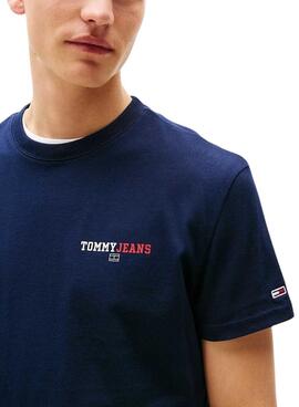 T-shirt Tommy Jeans DNA in Marineblau für Herren