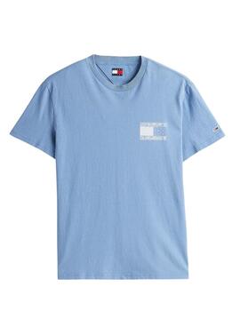 Oversize T-Shirt Tommy Jeans Paisley in Blau für Herren.