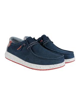Schuhe Walkin Pitas Nias Marineblau für Herren