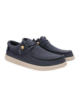Schuhe Walkin Pitas Wallabi Marineblau für Herren
