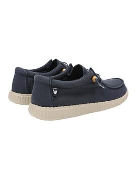 Schuhe Walkin Pitas Wallabi Marineblau für Herren