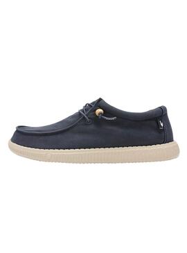 Schuhe Walkin Pitas Wallabi Marineblau für Herren