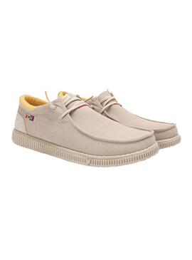 Schuhe Walkin Pitas Deck beige für Herren.