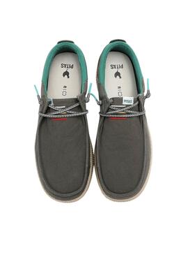 Schuhe Walkin Pitas Deck grau für Herren