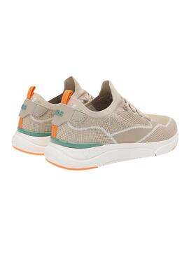 Sneakers Walkin Pitas Cue beige für Herren.