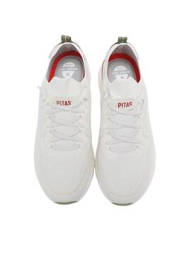 Sneaker Walkin Pitas Cue weiß für Herren