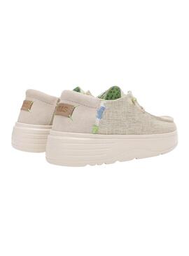 Sneakers Walkin Pitas Poppy beige für Damen.