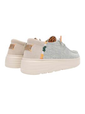 Turnschuhe Walkin Pitas Mohn grün für Damen