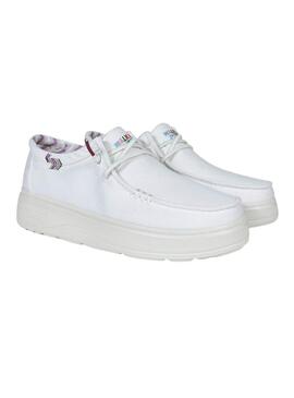 Turnschuhe Walkin Pitas Natal weiß für Damen