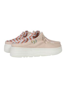 Holzclogs Walkin Pitas Caparica Pink für Damen