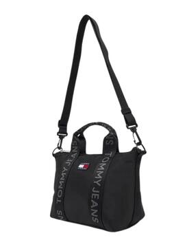 Handtasche Tommy Jeans Mini Tote schwarz für Damen