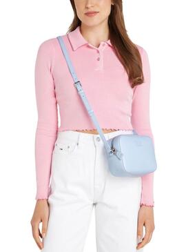Handtasche Tommy Jeans Must Camera in Blau für Damen
