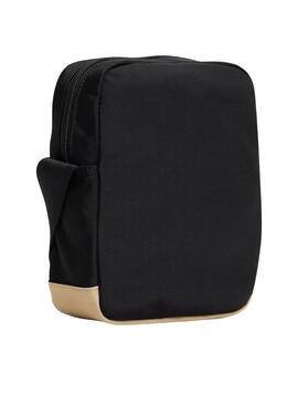 Umhängetasche Tommy Jeans Daily Reporter in Schwarz und Beige