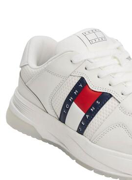 Turnschuhe Tommy Jeans Retrocasual Weiß für Herren