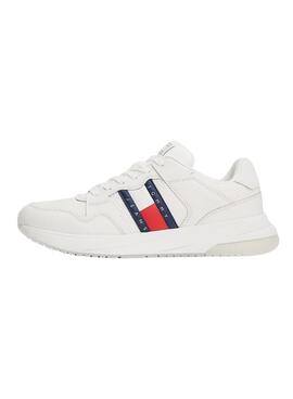 Turnschuhe Tommy Jeans Retrocasual Weiß für Herren