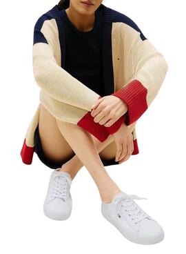 Sneaker von Tommy Hilfiger Vulc in Weiß für Damen