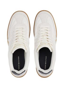 Turnschuhe Tommy Hilfiger Heritage in Beige für Damen.