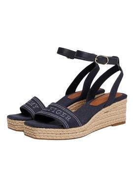 Sandalen Tommy Hilfiger Espad Denim für Damen